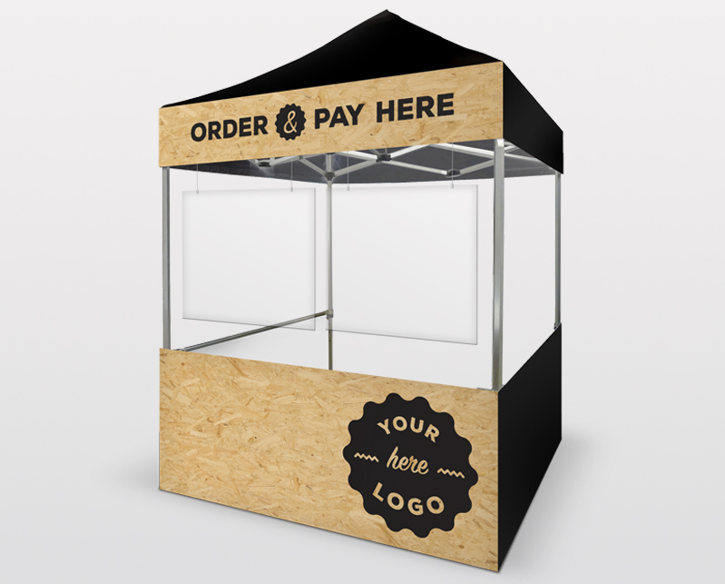 Order & Pay Pop Up Stall