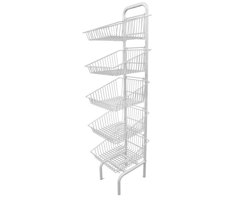 Five Tier Basket Stand