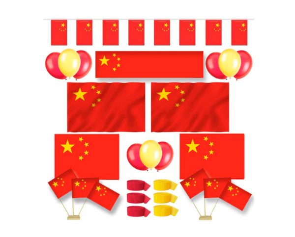 China Flag Decoration Pack