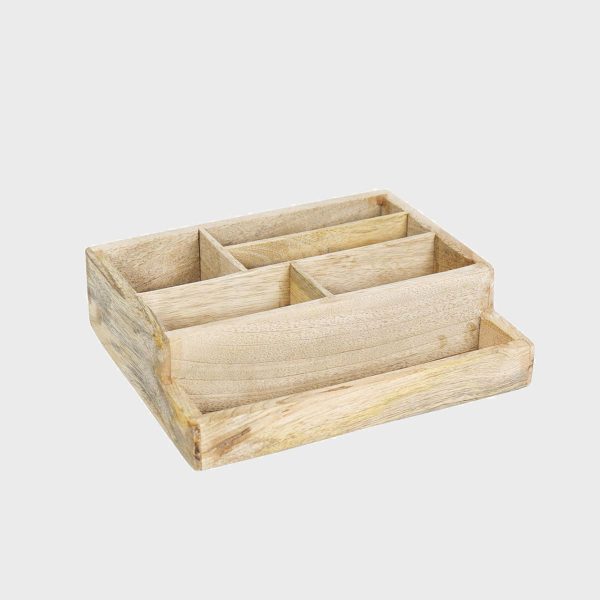 Wooden room caddy