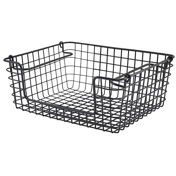 open sided basket