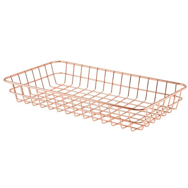 copper wire display basket
