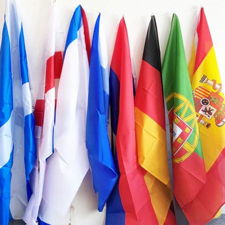 euro flags