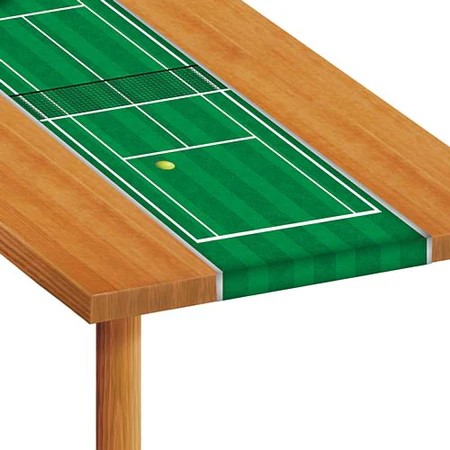 tennis court table runner