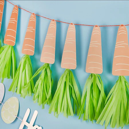 Easter Carrot Bunting