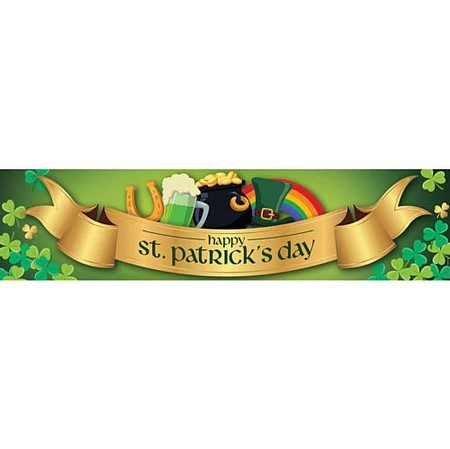 St Patrick's Themed Banner