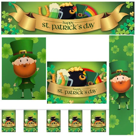 St Patrick's Image Decoration Pack