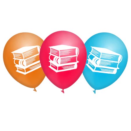 World book day balloons