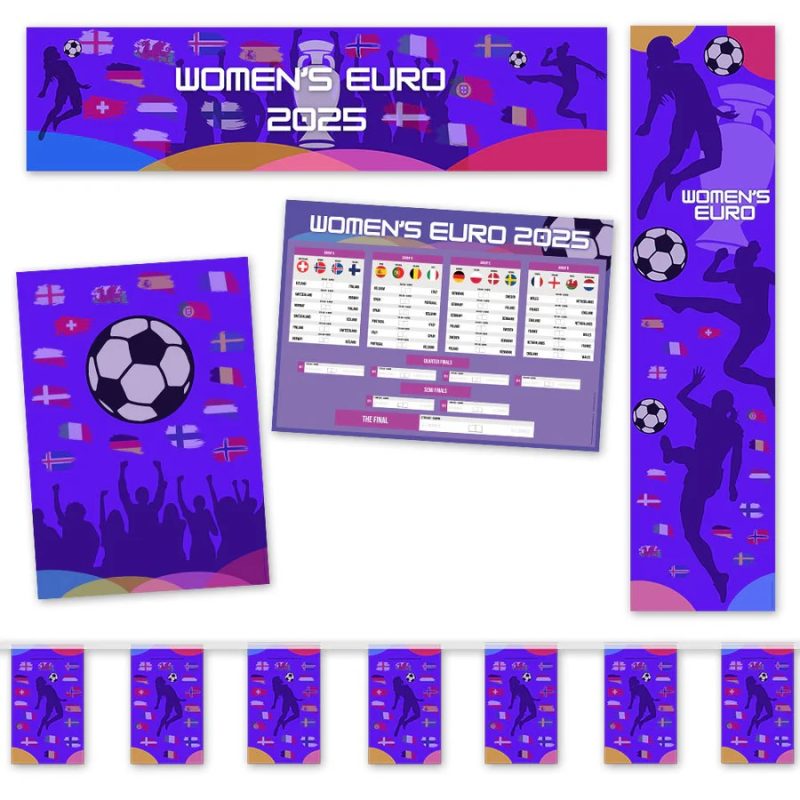 Women's Euro Paper Decoration Pack