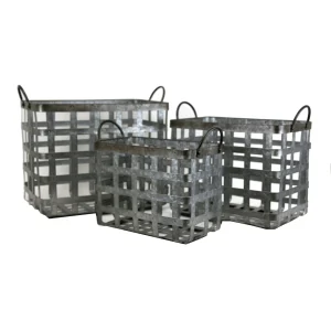 metal baskets