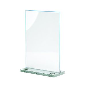 Granite effect base menu holder