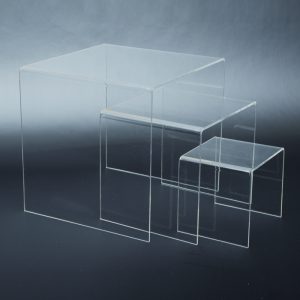 Set of 3 Acrylic Risers