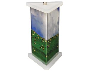 Acrylic Three Sided Card Holder
