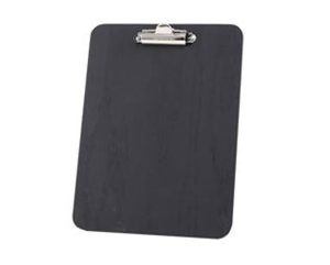 Black Wood Clipboards