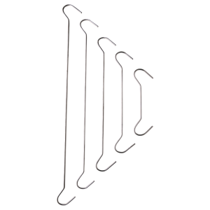 double hook suspension wire