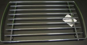 Chrome Trivet with Handles