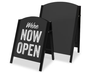 Chalk Metal A-Frame