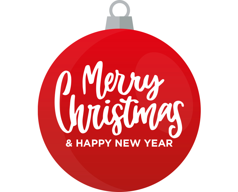Christmas floor stickers