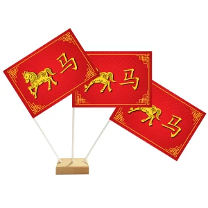 Chinese New Year Table Flags