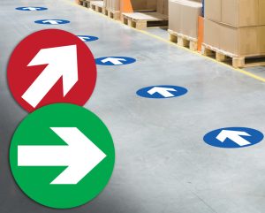 Anti Slip Floor Arrows