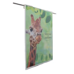 hook over acrylic pocket