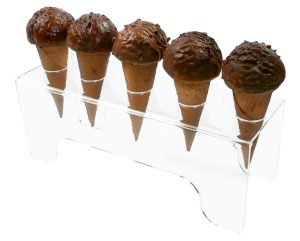Acrylic Ice Cream Cone Holder