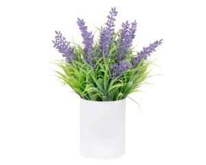 Artificial Lavender in Pot