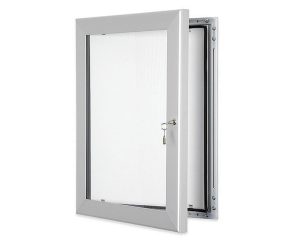 Lockable poster display