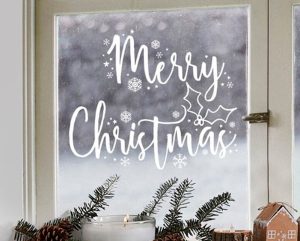Christmas Window Stickers