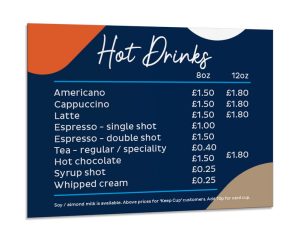 menu panel