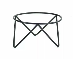 Metal display riser