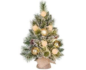 Pre Lit Christmas Tree Gold
