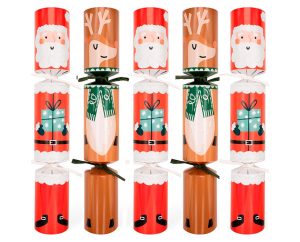 Santa and Reindeer Crackers
