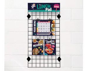 Mesh Panel with Bulldog Clips