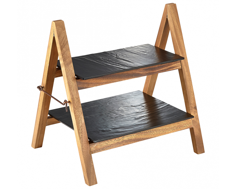 wood stand