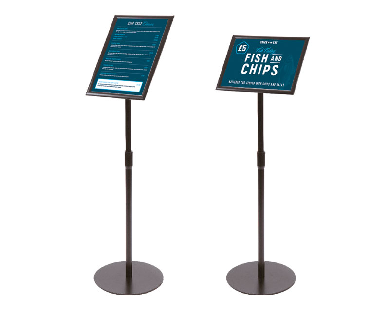 Snap frame floor stand