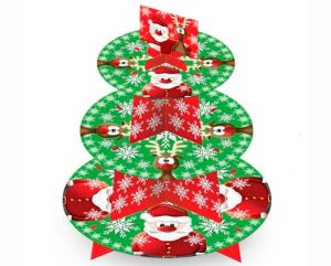 Christmas Santa Cake Stand