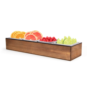 Wood Garnish Holder