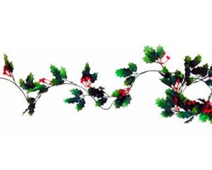 Christmas Holly Garland