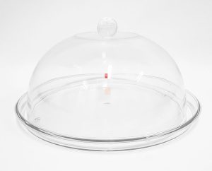 Clear Dome and Tray