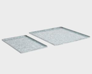 Galvanised tray