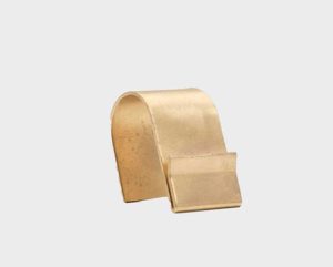 Small Brass Ticket Holder