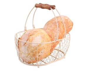 White Wire Basket