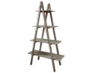 Four Tier Ladder Shelving