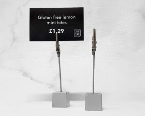 Metal Cube Card Clip