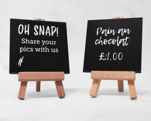 Mini Blackboard Easel