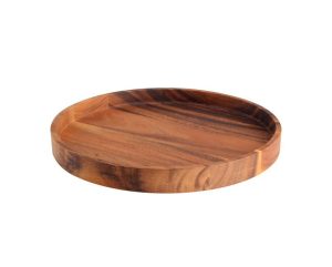 Round Wooden Tray