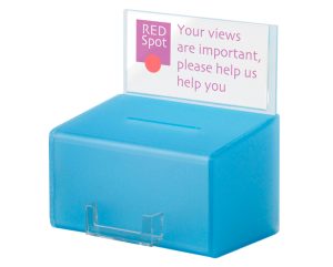 blue comments box