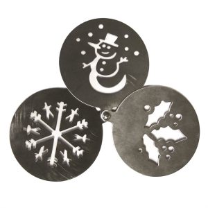 Christmas Coffee Stencils