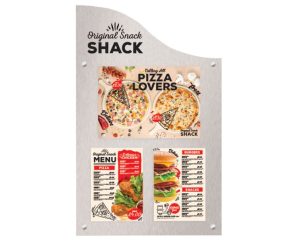 Shaped display panel